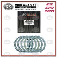BLADE 250R/ CRUISE 250/ GT250R/ GV 250 - HYOSUNG/ NAZA -CLUTCH FRICTION (6 PCS) & IRON PLATE (5 PCS)