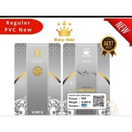 Emas Gold Bar 0.001g (1MG)/Pure gold 999/Souvenier,Gift