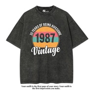 VEGA88 *1987 vintage* Kaos oversize | t-shirt oversized | kaos washed | washing | vintage tee
