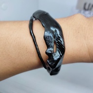 GELANG AKAR BAHAR HITAM COMBONG UNIK DAN TRENDY