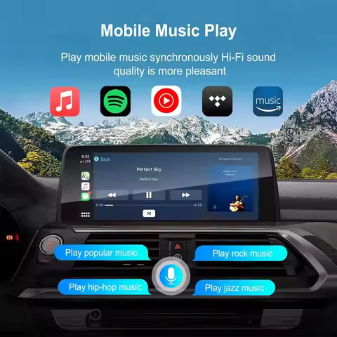 Wireless Carplay Plug and Play Android Auto NBT Module NBT System Mirror Link Module for BMW F7 F10 