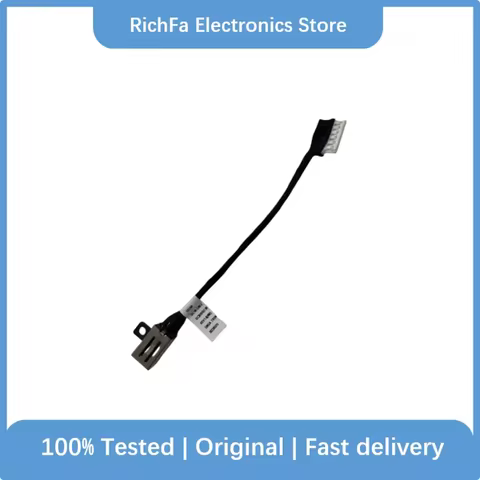 For Dell Vostro 3401 3400 3405 3501 3500 3511 P132G Laptop DC Power Connector Jack DC-IN Charging Fl