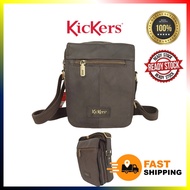 KICKERS ORIGINAL KULIT LEATHER BAG SLING BAG PINGGANG LELAKI PEREMPUAN PHONE BAG POUCH BAG MEN WOMEN