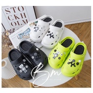 Baim Sandals Fuji Jelly Sandals classic Women's Sandals Bae Clog platform Jibbitz Women's Fashion Sa