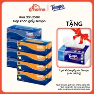 [LOT OF 4 BOXES] Tempo Premium Tissue Box - 3 Durable Layers - German Brand - Safe for Skin