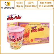 Hoo Toc HCM [Box of 24 cups] Hao Hao Handy Cup Noodles with Spicy and Sour Shrimp flavor - - 67g Cup