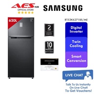 SAMSUNG 620L Gross Refrigerator Inverter 2 Door Fridge Peti Sejuk Peti Ais 2 Pintu RT53K6271BS/ME 冰箱