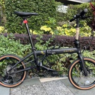 (小量現貨) 2024 黑金色特別版 頭柱內摺版馬甲線款 DAHON K3 PLUS 9速 16吋349 碟剎...