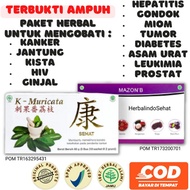 Obat Herbal MAZON B dan K Muricata Original Asam Urat - 6 Sachet