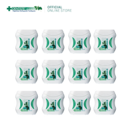 (แพ็ค 12) Dentiste Whitening Dental Floss 30M. ไหมขัดฟัน ขจัดคราบพลัค ทำความสะอาดซอกฟัน ช่วยให้ฟันขา