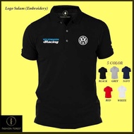 Polo T Shirt Volkswagen Turbo Car Racing Logo (Sulam) VW Tuning Motorsport Golf R Beetle Passat Casu