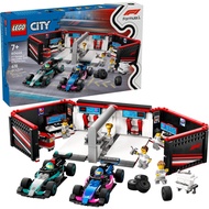 [Secret Chamber™]  LEGO 60444 F1 Garage & Mercedes AMG & Alpine Cars