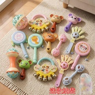 Baby Holding Toy Rattle 0-3-12 Months Baby Soothing Toy Early Education Educational Drum Rattle Toy