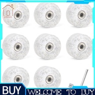 Quad Roller Skate Wheels Skateboard Wheels for Double Row Skating, Quad Skates Accessories White
