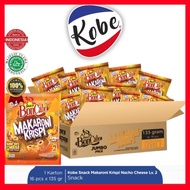 Bon Cabe Makaroni Krispi Nacho Cheese Keju Pedas Level 2 Jumbo Peck 135g(Kemasan Karton)