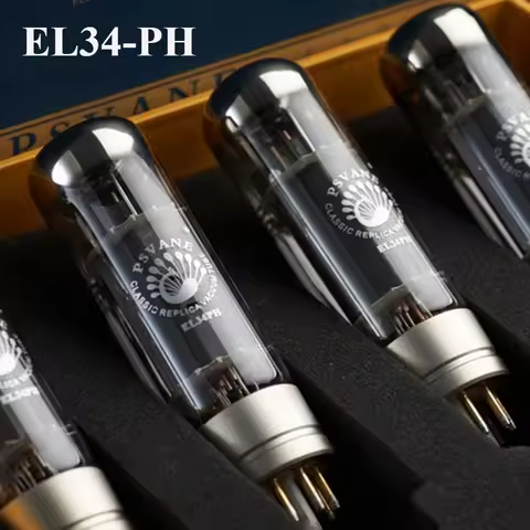 PSVANE EL34-PH EL34PH Vacuum Tube Upgrade EL34C EL34B 6P3P 6CA7 6V6 HIFI Audio Valve Tube Amplifier 