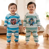 Boys' Pajamas Set 8 months - 18 months Linda Striped Pajamas