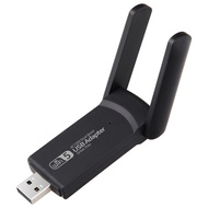 1300Mbps USB WiFi Adapter AC1300 WiFi 5 Ethernet Network Card Dual Band USB WiFi Dongle for PC Lapto