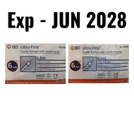 BD Ultra-Fine 0.3ml x 6mm 10s (324900) / 0.5ML x 6mm 10s (324901)