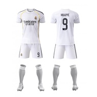 25/26 Royal Malaysia Home No. 9 Mbappe Jersey Adult Children Suit (Embroidered Style) Football Jerse
