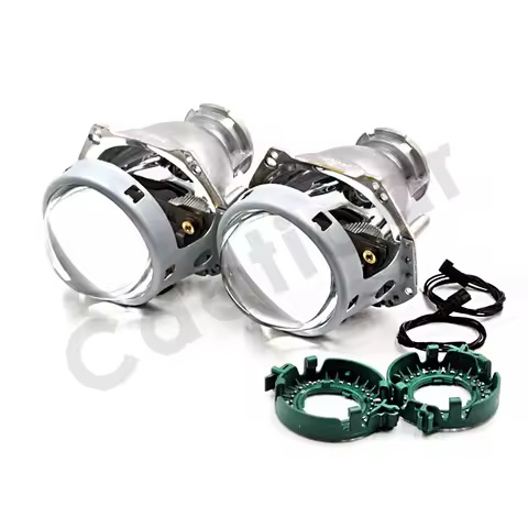 3.0 inch Bi Xenon HID Projector Lens Hella 5 Lenses Kit D1S D2S Light Bulb Car Styling Modify For bm