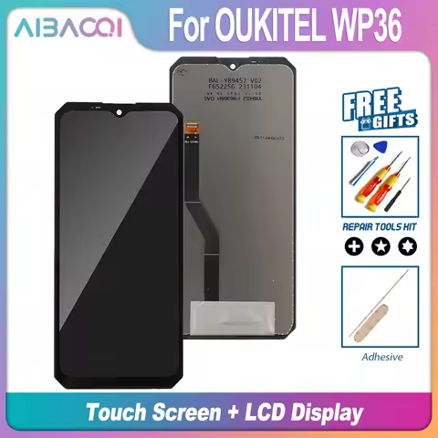 AiBaoQi Brand New For OUKITEL G1 WP28S WP28E WP36 Pro WP23 Plus Touch Screen + LCD Display Assembly 