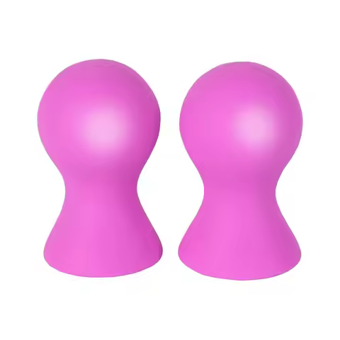 1 Pair Enlarger Nipple Clit Sucker Clitoris Clip Adult Toys BDSM Nipple Toys Manual Suction Mini For