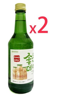 Muhak - 韓國 舞鶴燒酒（好天好飲）乳酸味燒酒 12.5% 360ml x 2支