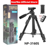 NeePho Tripod 3160S 30-65cm Phone/Camera Stand Premium Alloy Quality Super Light Weight Free Remote