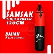 120cm mma boxing leather punching bag