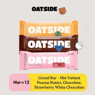 OATSIDE OAT CEREAL BAR 18GR (12 PCS) | OATSIDE LOW CALORIE CEREAL BAR HIGH FIBER