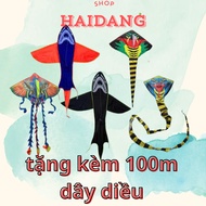 Shark Kite, Phoenix Kite, Snake Kite, etc., 100M Kite String for Children's Toys Kite Kite for Kids 