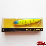 Ganko Rattle 105P Yellow Fishing Lure