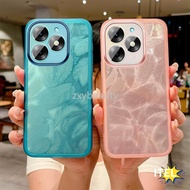 itel S23 Plus A80 A70 4G 2024 Case Slim Silicone Soft Glitter Bling Bing Shockproof Protective Cover