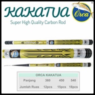 Joran Tegek Pancing Orca Kakatua 360 4050 540 cm Carbon Ros Pendek - Kakatuan 540 cm