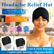 Relief Dry Eyes Fever Headache Migraine Wrap Solid Gel Reusable 35% Therapy Heat Cold for Gel Headba