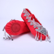 Miao Ethnic Shoes Red Ethnic Style Women's Shoes Racquette Ethnic Shoes Strong Ethnic Tsuki Performa
