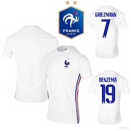 [GR] 2023 France national football team Football Jersey Tshirt Tops Griemann Benzema Soccer Jersey Loose Sport Tee