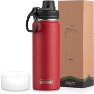 koodee Insulated Water Bottle, 22 oz Stainless Steel Double Wall Vacuum Wide Mouth Sport Bottle with
