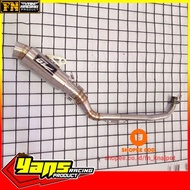 Exhaust GL Open PNP EX5/LAGENDA FI 115/W110/WAVE110/KRISS110/SRL115FI/WAVE125/SYM110/EGO S/LC135/Y15