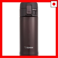 【Direct From Japan】ZOJIRUSHI Water Bottle Direct Drinking 360ml Bordeaux SM-KC36-VD