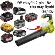 ( MTools ) Battery adapter for RYOBI 36 40v (machine and battery not included)