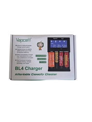 แท่นชาร์จเปล่า Vapcell BL4 4-slot Battery Charger 9V 2A Charger ของแท้