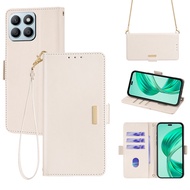 for Honor X9b X9a X9 X8a X8b X8 X7 X7a X7b X6a X6s X6 4G 5G Wallet Case Leather Flip Cover RFID Bloc