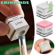 EBINLANDS TP7500 Billiard Chalk, Non-slip Square Snooker Neutral Pool Chalk,  Fine Powder Pink/Grey 