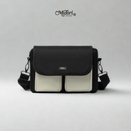 BRANDON Canvas Crossbody Bag High Quality Fashion for Men and Women to Carry Ipad for School and Wor