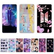 BTS theme Case TPU Soft Silicon Protecitve Shell Phone Cover casing For Samsung Galaxy on7/on7 pro/j7 duo