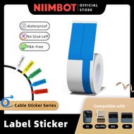 NIIMBOT B1 B21 PRO B31 B4 Cable Sticker, Custom Waterproof Refill Paper Tape Roll for Label Printer