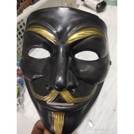 BLACK ANOMINUS HACKER MASK