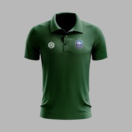 [READY STOCK] France ''World Cup 2022" Jersey Green/White - COLLAR
